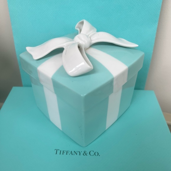 🔴Authentic TIFFANY & CO Large Blue Enamel Trinket Box🔴 - Picture 10 of 12